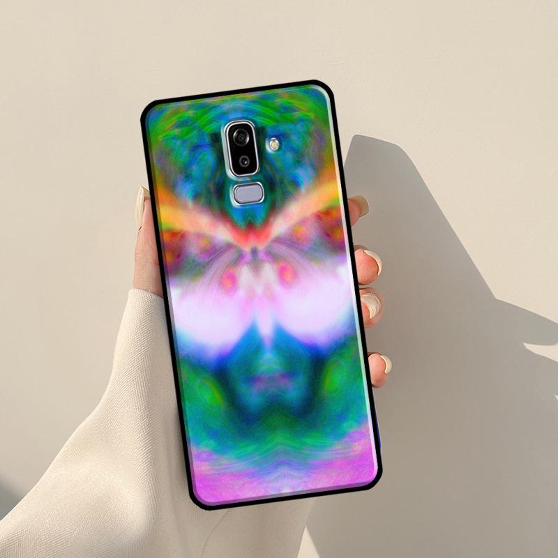 Горячая распродажа духовный триповый психоделический чехол для Samsung Galaxy J4 J6 Plus 2018 A6 A7 A8 A9 J8 J1 2016 A3 A5 J3 J7 J5 2017 чехол