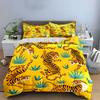 "Wild Tiger Pattern Decor Set"  kid's and adults' bedroom decor, Exquisite three-piece bedding set gift