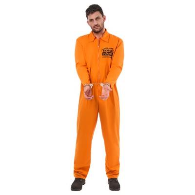 Bristol Novelty Унисекс Костюм заключенного для взрослых