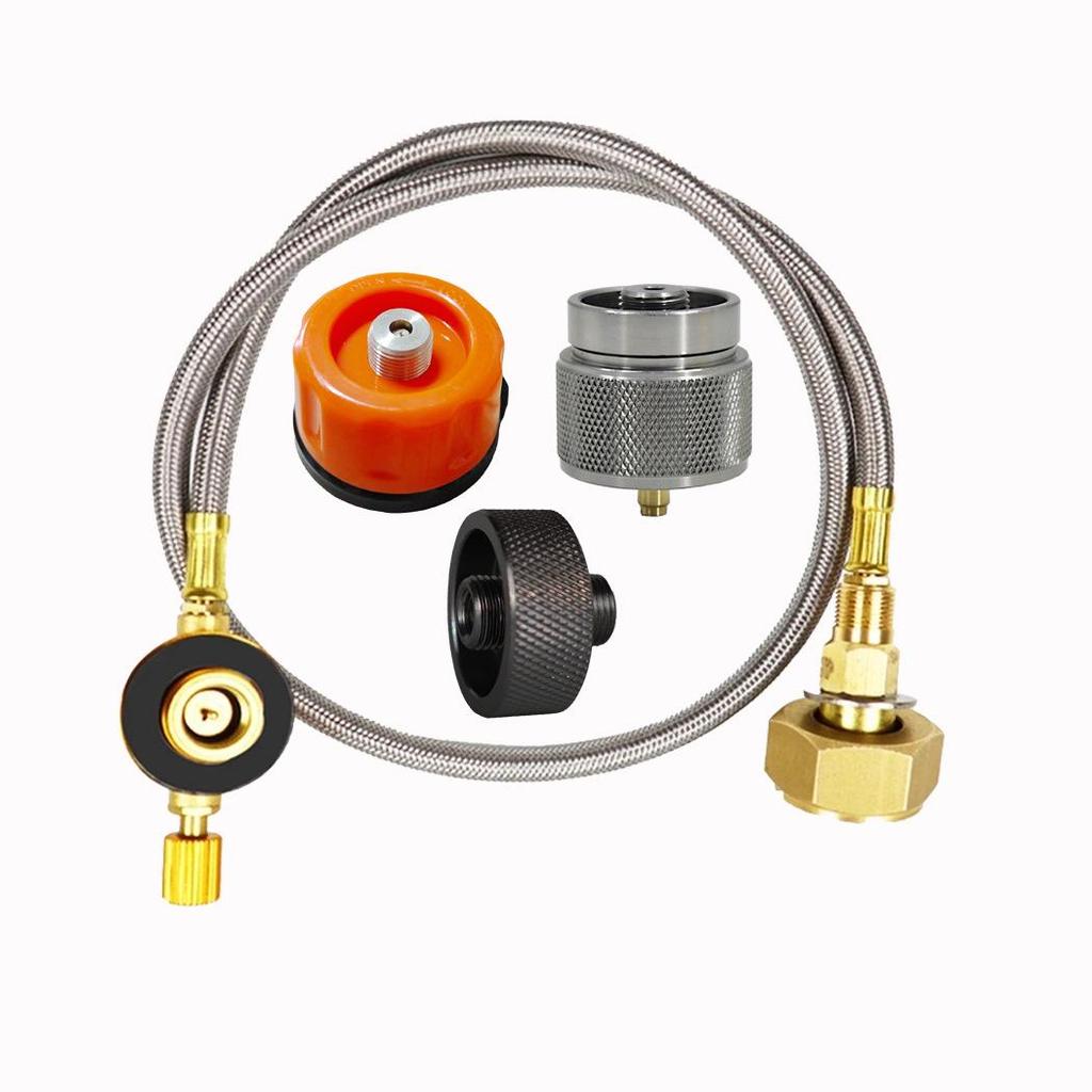 European Standard LPG Burner Head & Gas Tank Valve Converter