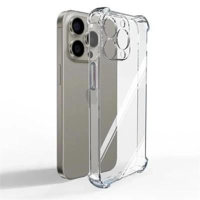 Ультратонкий прозрачный противоударный чехол для iPhone 15 16 14 13 12 11 7 6 Pro Max Чехол для телефона на iPhone 13 12 Mini X XR XS 8 14 15 Plus Чехол
