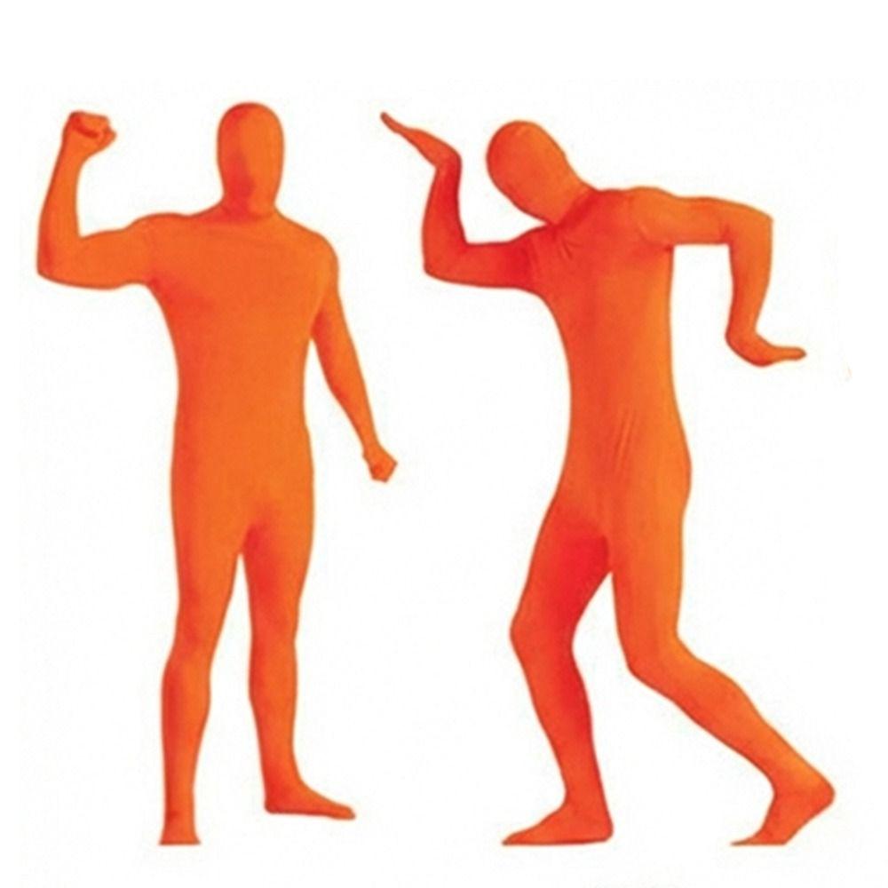 Спандекс Zentai Комбинезон Полный Комбинезон Костюм Модный Невидимый Morph Suit Вечеринка