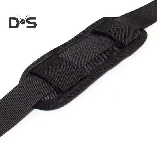 Накладка на плечевой ремень для сумок и рюкзаков, съемная, из парусины, с амортизацией давления, с застежкой-липучкой, многоразовая, моющаяся, для ежедневного использования, дорожная поясная подушка