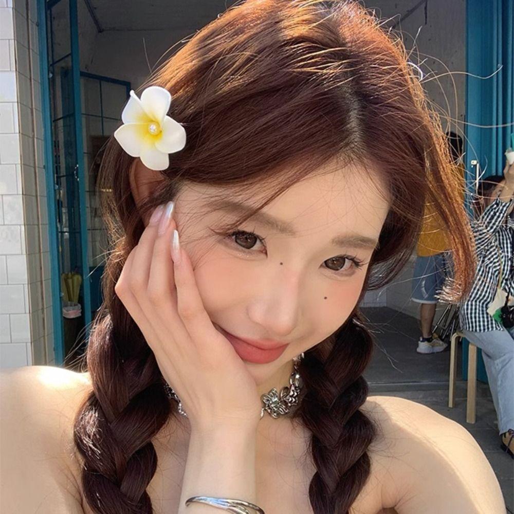 Seaside Vacation Headwear Flower Hairpin Korean Style Beach Hair Clip Seaside