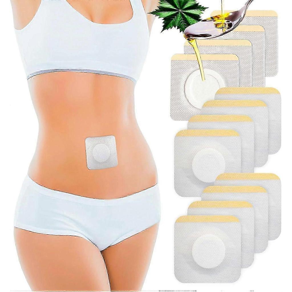 2025 Latest Model 12Pcs Hypoallergenic Castor Oil Pack Wrap for Belly Button,