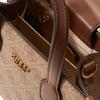 Сумка-тоут GUESS Silvana mini latero PROCESSING PROCESSING, логотип/коричневый,