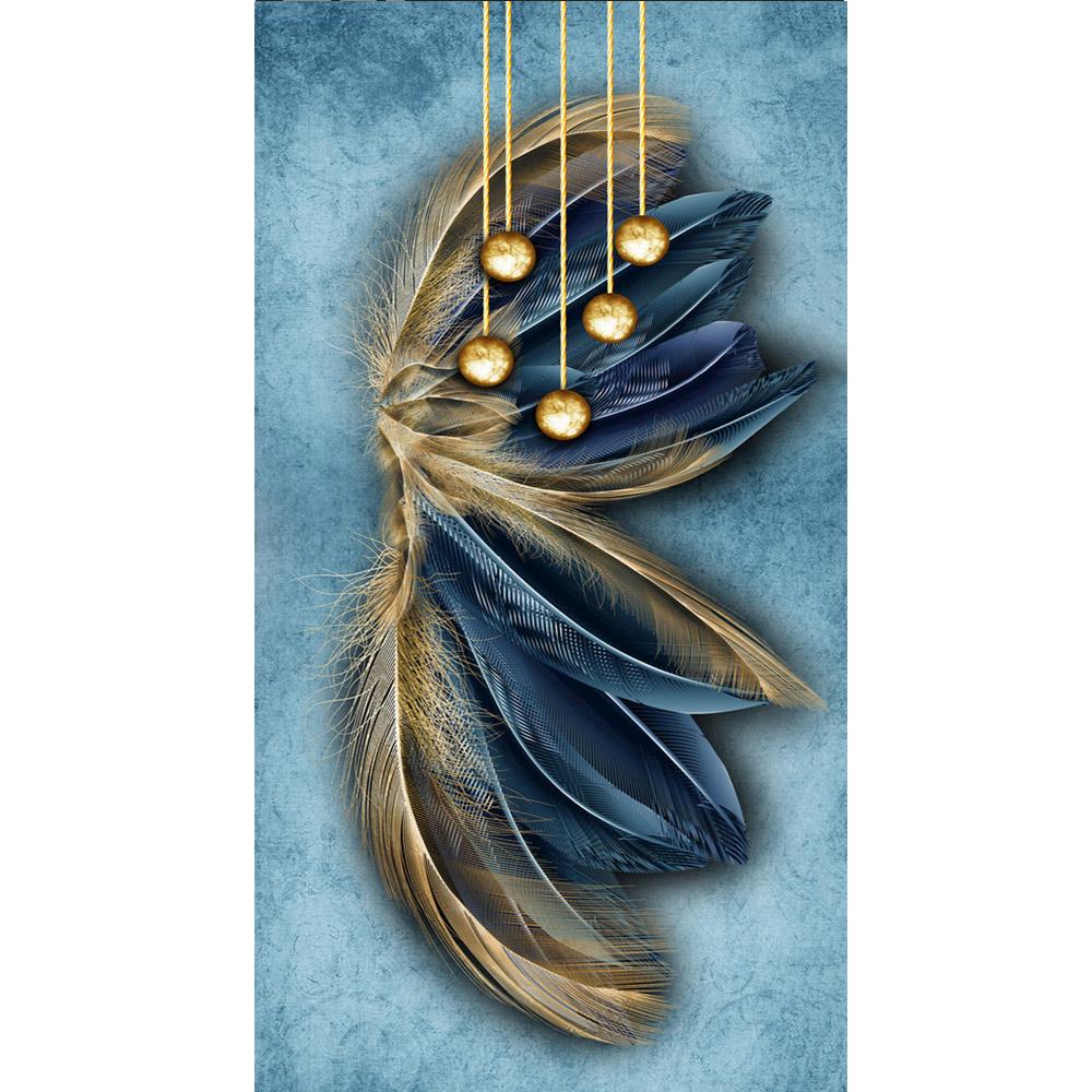 Скандинавские постеры с перьями, холст, картины, настенные художественные фотографии для гостиной, украшения крыльца, абстрактные роскошные принты, без рамки