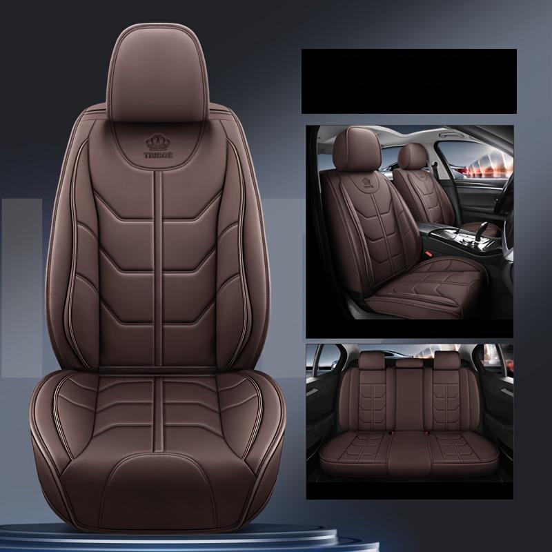Чехол на автомобильное сиденье на пять мест. Износостойкий, грязеотталкивающий, четырехсезонный. Обычная подушка из искусственной кожи. Полностью покрытый чехол на сиденье автомобиля, специальный внедорожник.