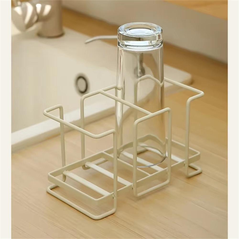 Держатель для бумажных стаканчиков Одноразовый стаканчик Красивый держатель для стаканчиков Железный материал Удобное хранение Стойка для хранения Домашний держатель для кофейных чашек