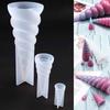 Fluid Arts Jewelry Accessories Making Mould Dried Flower Resin Unicorn Horn Mold Silicone