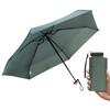 Складной, того же цвета спереди и 20 цельных плоских зонтов для мужчин, а также для защиты от солнца и ультрафиолетового тепла, для поездок на работу и обратно, зонт RST5056,