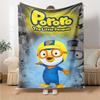 Pororo'S Adventure World Flannel Blanket Super Soft Warm Cozy Blanket For Sofa Bed Office Travel Allseason Home Decor Gift