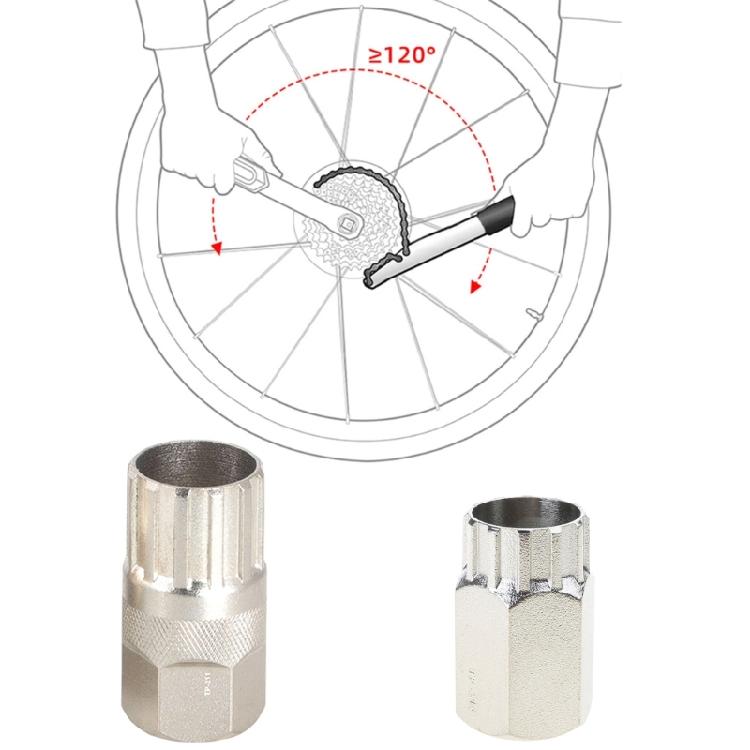Установочная втулка для шатунов горного велосипеда Ремонтные инструменты Съемник кассеты велосипеда