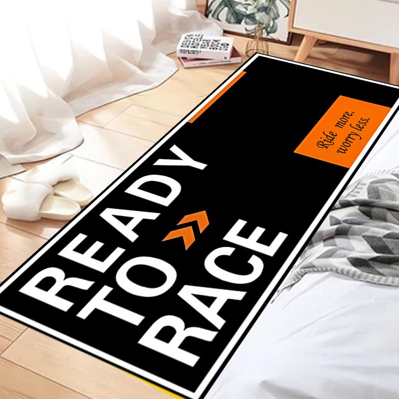 Motorcycle Carpet Garage Mat Racing Cool Moto Display Motorcycle Display Mat Room Anti-slip Home Decoration Rug Customized