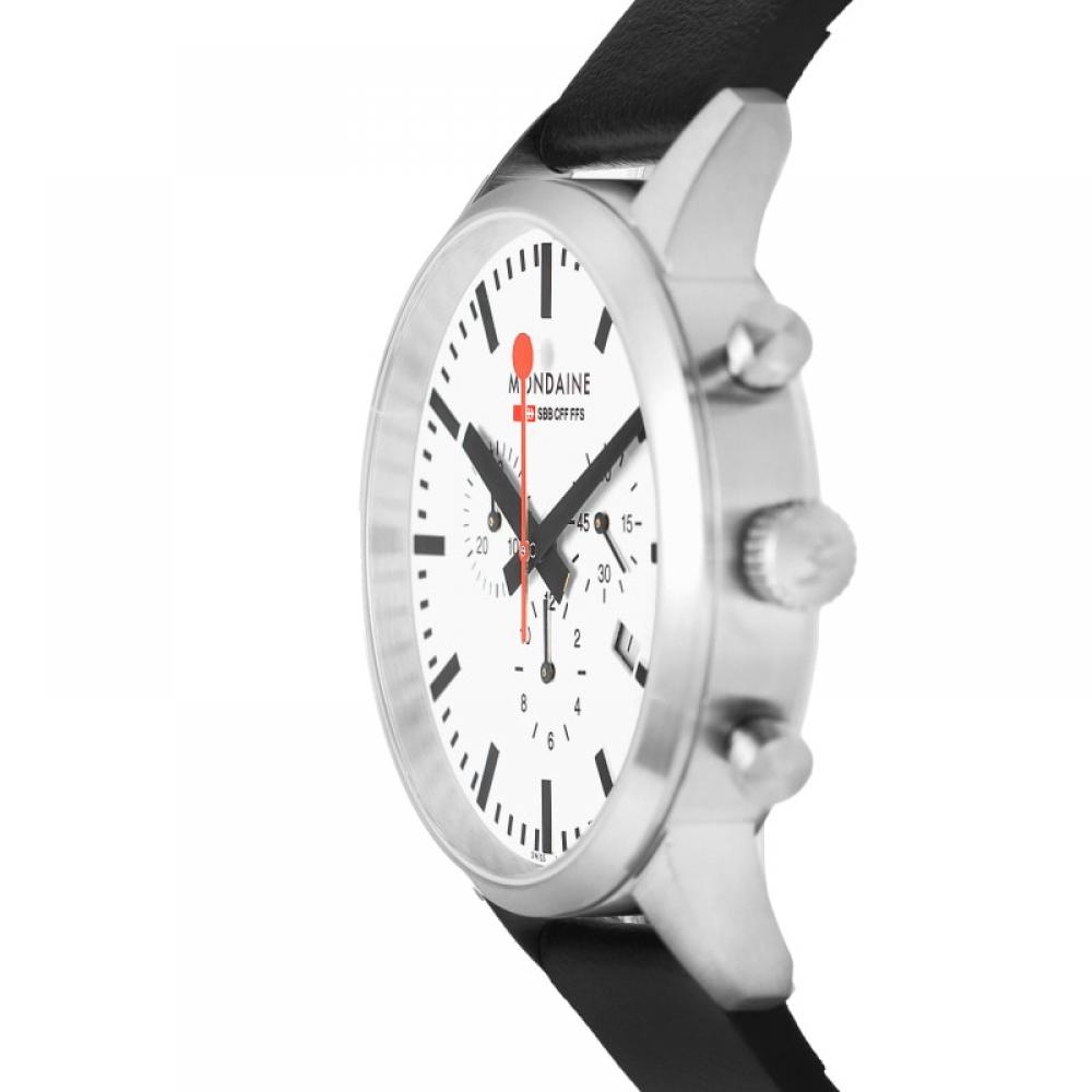 Mondaine Msd.41411.lbv Классический хронограф Дата Мужские часы из веганской кожи
