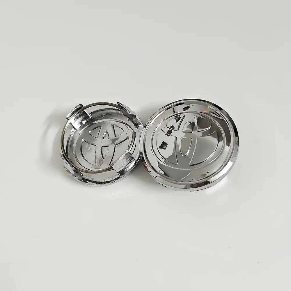 SAV5 for Toyota Camry Corolla RAV4 Highlander Vios C-HR SIENNA AVALON YARLS 53mm 57mm 62mm 4 Pieces Wheel Center Caps
