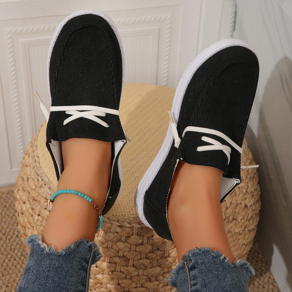 Новая модная женская обувь, летние женские повседневные туфли на плоской подошве, удобные мокасины без застежек, удобные кроссовки для спорта на открытом воздухе, парусиновая обувь