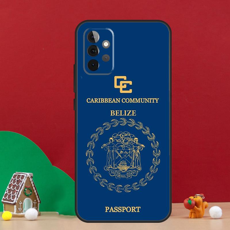 Чехол с флагом Белиза для Samsung Galaxy A55 A52 A32 A12 A33 A06 A16 A26 A36 A56 A15 A53 A13 A34 A54 A14 A17