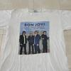 Винтажная футболка Bon Jovi One Wild Night World Tour Футболка группы Белая Мужская XL Y2K