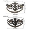 15pcs Antique Bronze Cabinet Pull Handles Zinc Alloy Drop Bail Pulls  Kitchen Cabinet