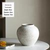 Country Style Ceramic Vase for Tabletop Decoration and Flower Arrangement