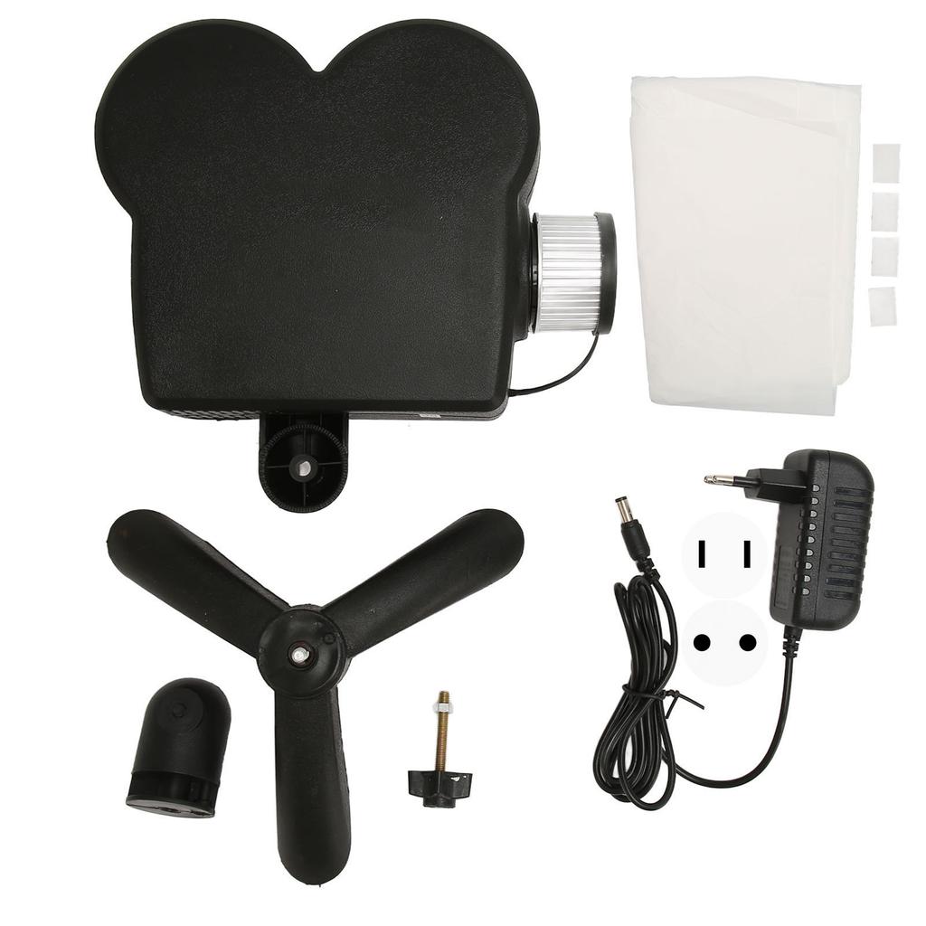 Проектор на Хэллоуин с регулируемой подставкой для занавесок, страшный узор, проекционная лампа на окно для Хэллоуина