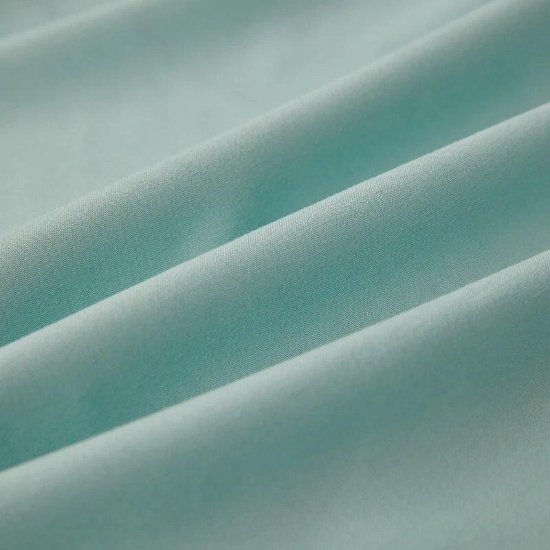 Хлопковая простыня однотонного цвета с эластичной лентой, нескользящий регулируемый наматрасник для двуспальной кровати King Queen 160x200 200x200 см