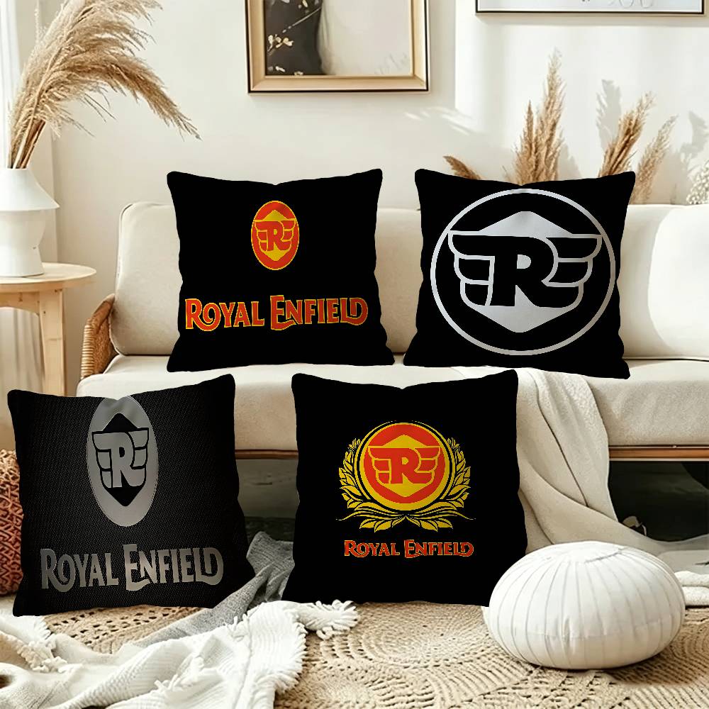 RROYALS EENFIELDS Logo cm Cushion Cover Pillow Cover Decor Pillowcase Home Pillowcase for Couch Pillow