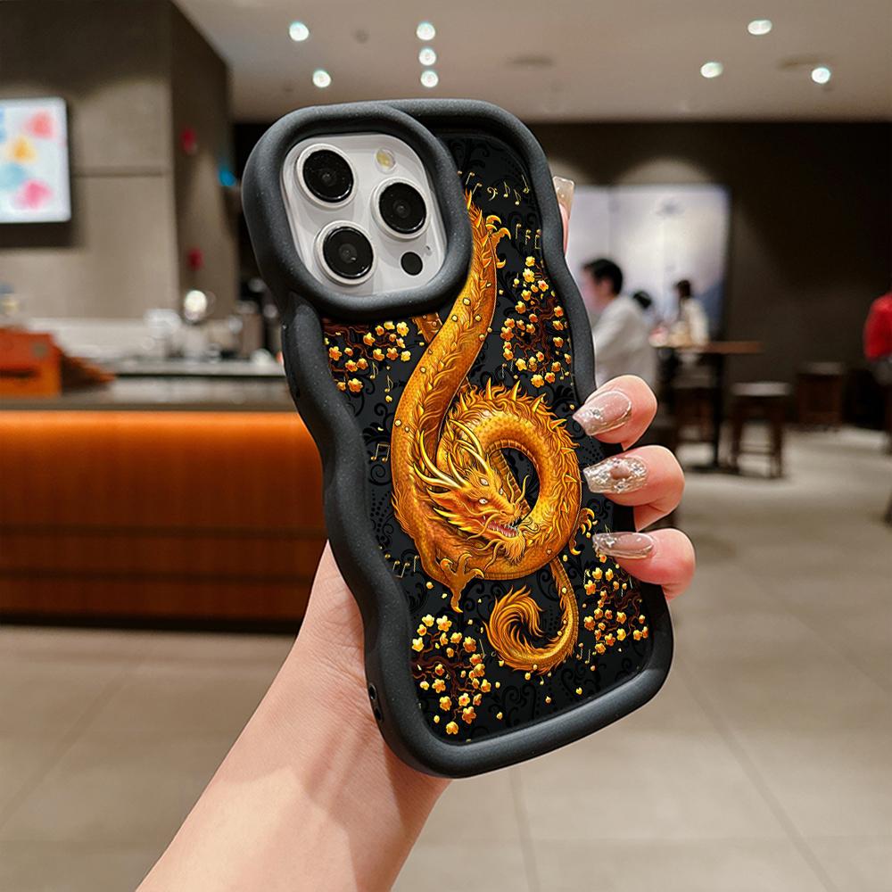 Чехлы для телефонов Ae77 Dragon Design Art защитные для Samsung S24 Plus S23 Ultra A14 A55 A05s A06 Honor X9b Motorola OnePlus Big Wave TPU задняя крышка