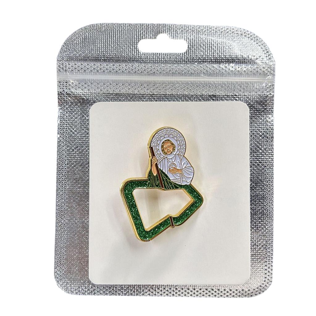 New Era Cartoon Hat Pins Metal Baseball Cap Brooches Fashion Clothing Accessories Non-Slip Cap Badge Hat Decoration