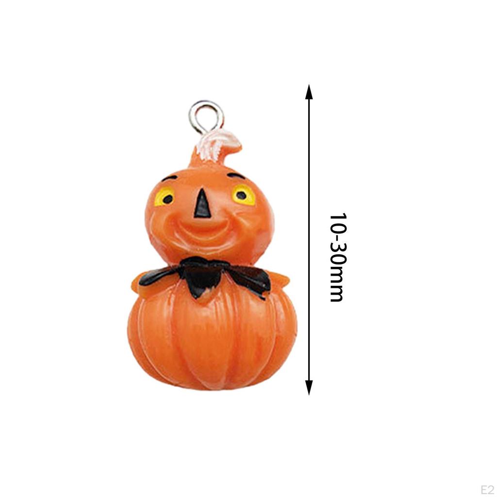 11 шт. подвески на Хэллоуин, подвески из смолы, брелок для украшений для сережек
