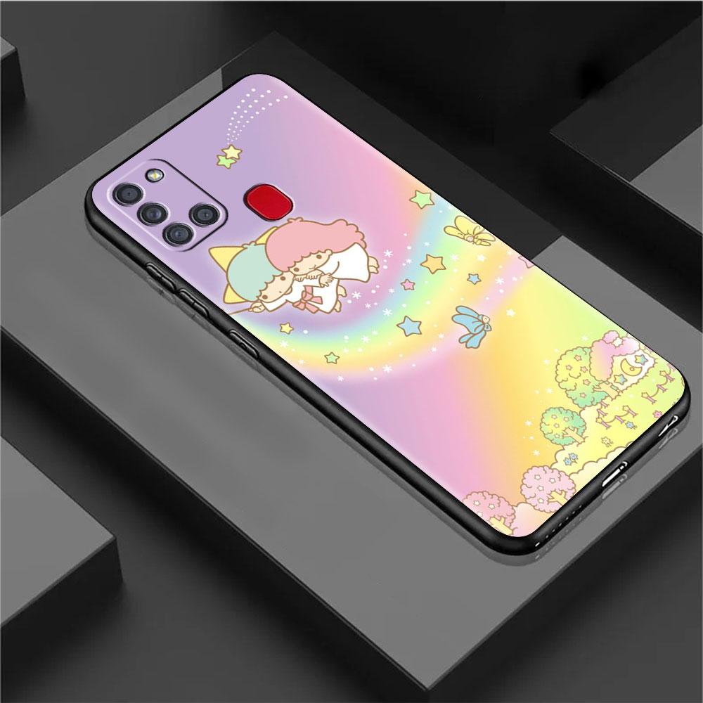 Чехол LittleTwinStars для Samsung Galaxy A52 A12 A51 A32 A21s A71 A32 5G A12 A22 A53 A31 A13 A72 A02s A41 A03 A04 Чехол для телефона