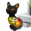 Animal Table Lamp LED Animal Bedside Table Lights Handmade Resin Sculpture Lamp Colorful Night Lighting for Nursery Bedroom Home