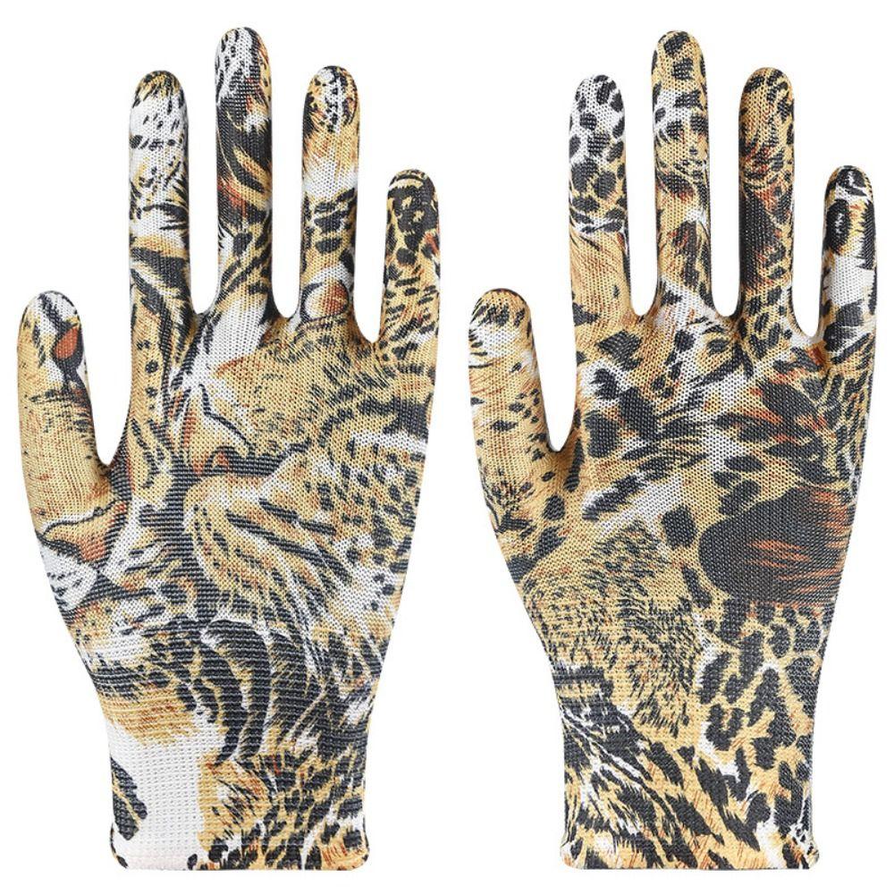 1 пара перчаток для защиты труда, садовых перчаток, тонких женских рабочих перчаток, перчаток для посадки, рабочих перчаток, цветочный сад