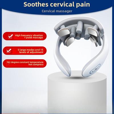 Массажер для шейного отдела позвоночника Массажер для шеи Многофункциональный позвоночник Шея Плечи Шея Горячий компресс Защитник для позвоночника Шея