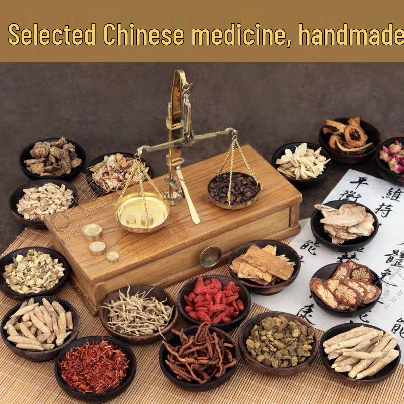Chinese Herbal Neck Pillow: Cassia Seed, Mugwort, Jasmine, Buckwheat Husk for Neck Support