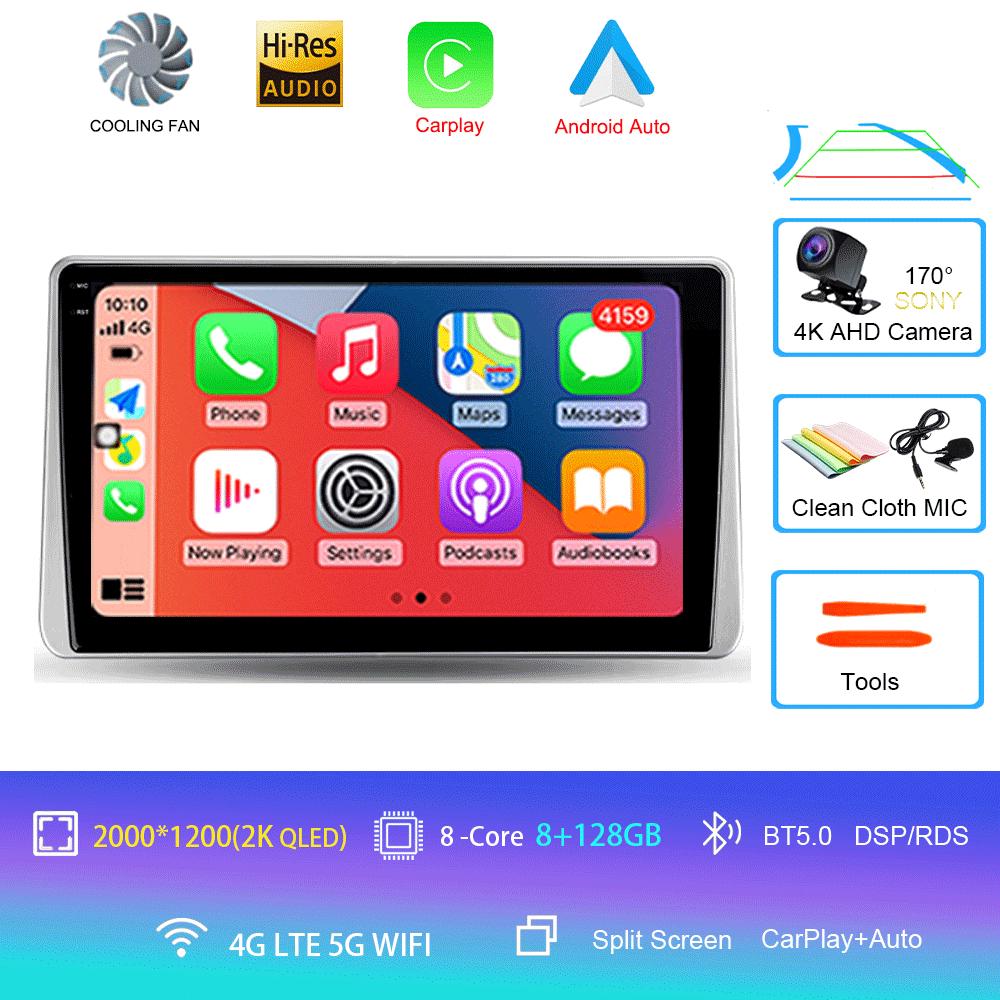 Автомобильное радио Android 14 Carplay Auto для Nissan Sentra 5 B15 1999-2006 GPS-навигация Мультимедиа Видеоплеер Головное устройство Стерео DSP