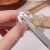 Железный Кролик Инструмент для Маникюра DIY Набор для Маникюра Совмещающийся Магнит Кошачий Глаз для Ногтей Направляющая в Форме Кролика Магнитная Линия для Ногтей
