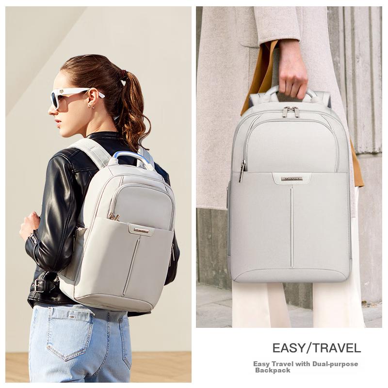 Samsonite Рюкзак, Сумка для ноутбука для мужчин и женщин, Деловой рюкзак для поездок на работу, Сумка для ноутбука 13,3 дюйма, Дорожная сумка, Школьная сумка для студентов колледжа