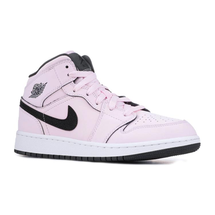 Jordan 1 Средний розовый пена GS 555112-601