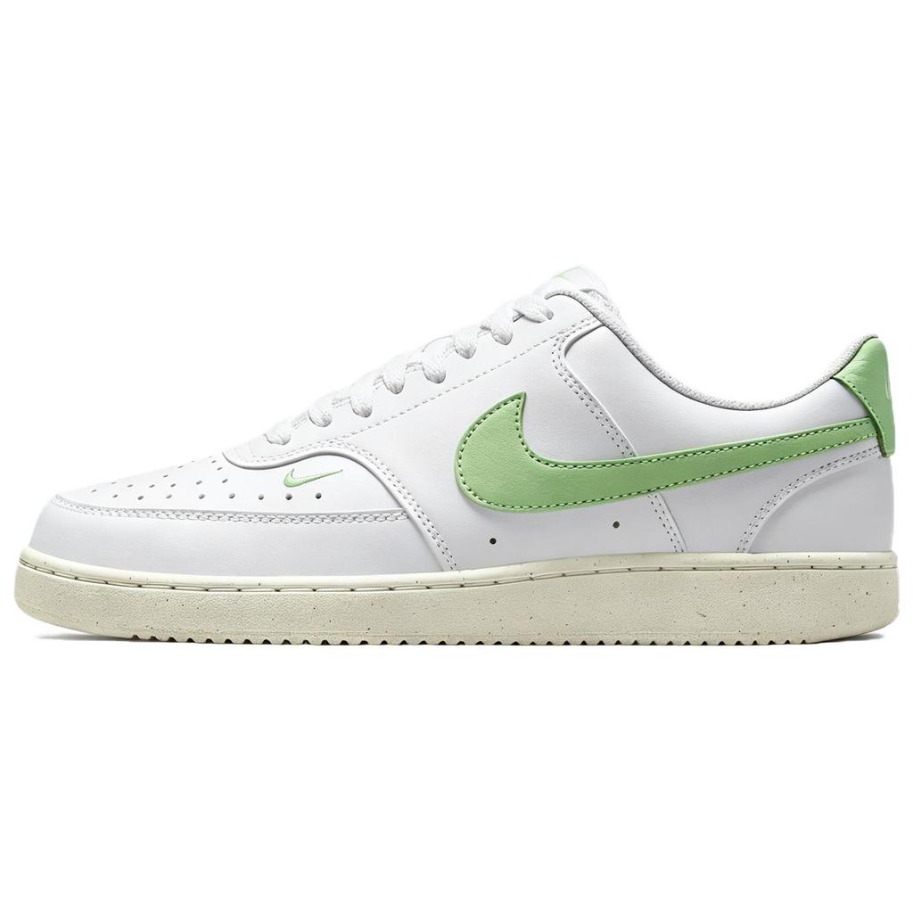 Nike Court Vision Low Green Grape Jelly, Shopping Bag Skateboard Shoes Women's White Green FV9952-104(Team1004-LD)