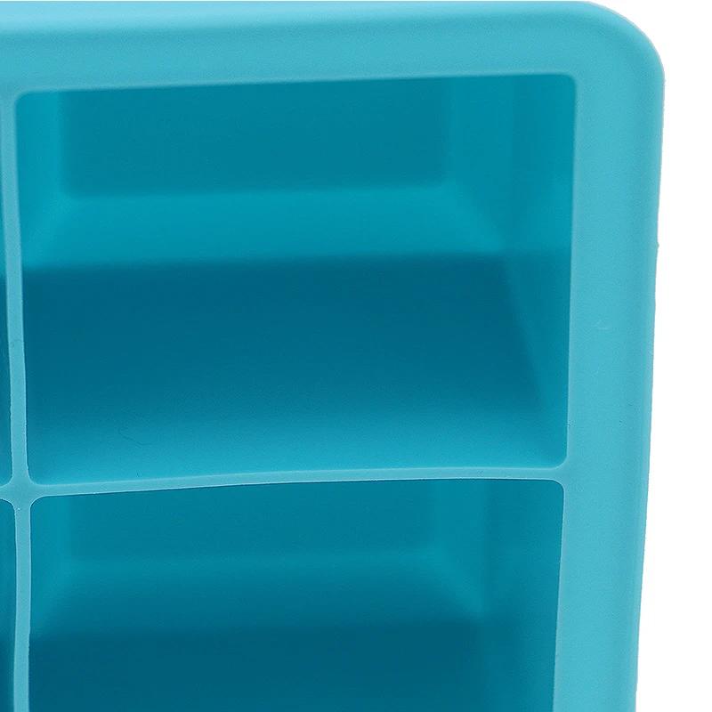 DIY большая емкость форма для кубиков льда квадратной формы силиконовый поднос для кубиков льда машина для приготовления мороженого кухонные принадлежности для бара