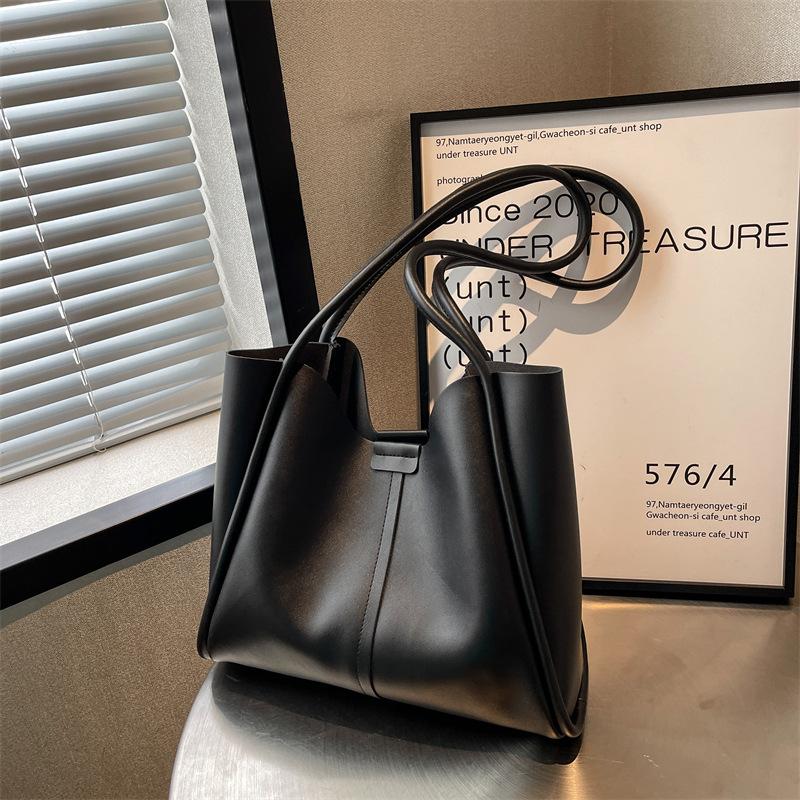 Женская сумка-тоут большой вместимости, новая простая и универсальная сумка на одно плечо для мамы и ребенка, высококлассная летняя сумка для поездок на работу