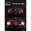 1/18 Pagani Huayra BC Сплав Спортивная Модель Металлическая Литая Модель Гоночного Автомобиля Модели Транспортных Средств Имитация Звука Света Коллекция Игрушка Подарок для Детей