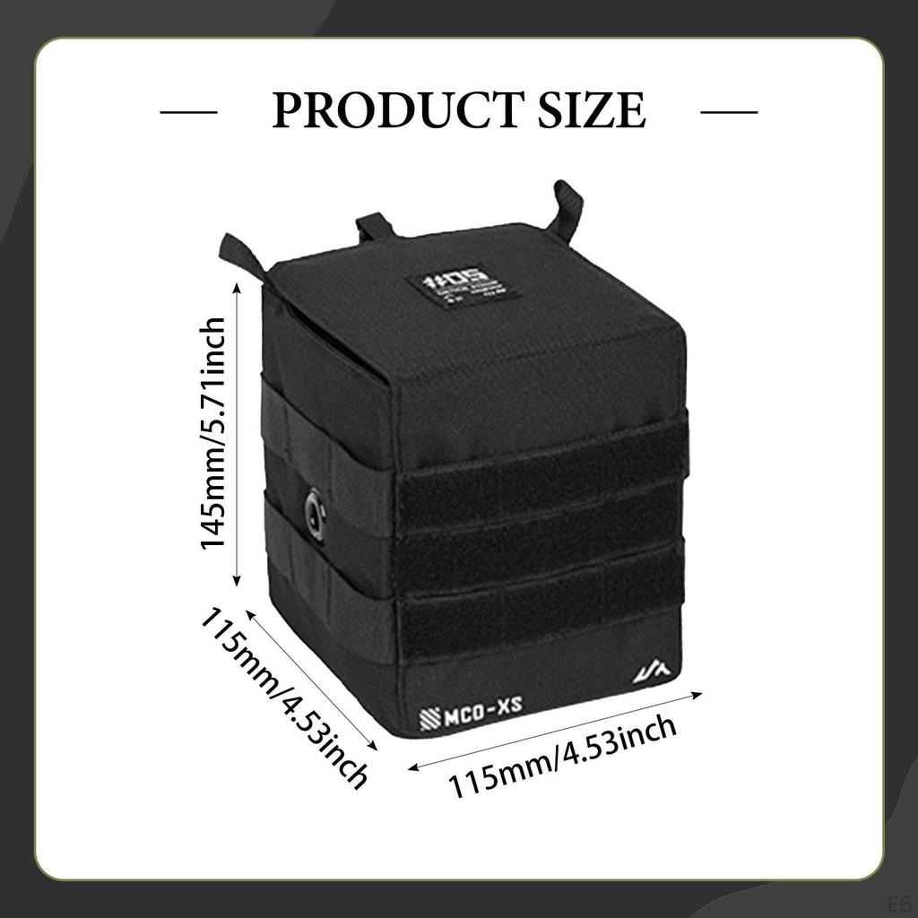 Camping Storage Bag Outdoor Carry Versatile Reusable Container Pouch Box for