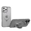 Apple iPhone 17 Pro 360° Вращающаяся подставка Магнитный защитный чехол с защитой от падения и текстурой кожи