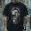 Gothic Skull Comfort Colors TShirt Alternative Streetwear Occult Graphic Tee Alt Metal Grunge Punk Shirt Gift For Goth Boyfriend
