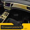 Для Trumpchi GS7 2017- Наклейка для защиты салона Панель центральной консоли Дверь Панель навигатора Автомобильная прозрачная пленка из ТПУ