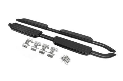 Боковые пороги OEM Black (для длинного, 2 шт) для Land Rover Defender 2019- рр