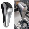 Superior Quality Leather Shift Knob for For TOYOTA For 4RUNNER and For TUNDRA Durable and Stylish Black Silver